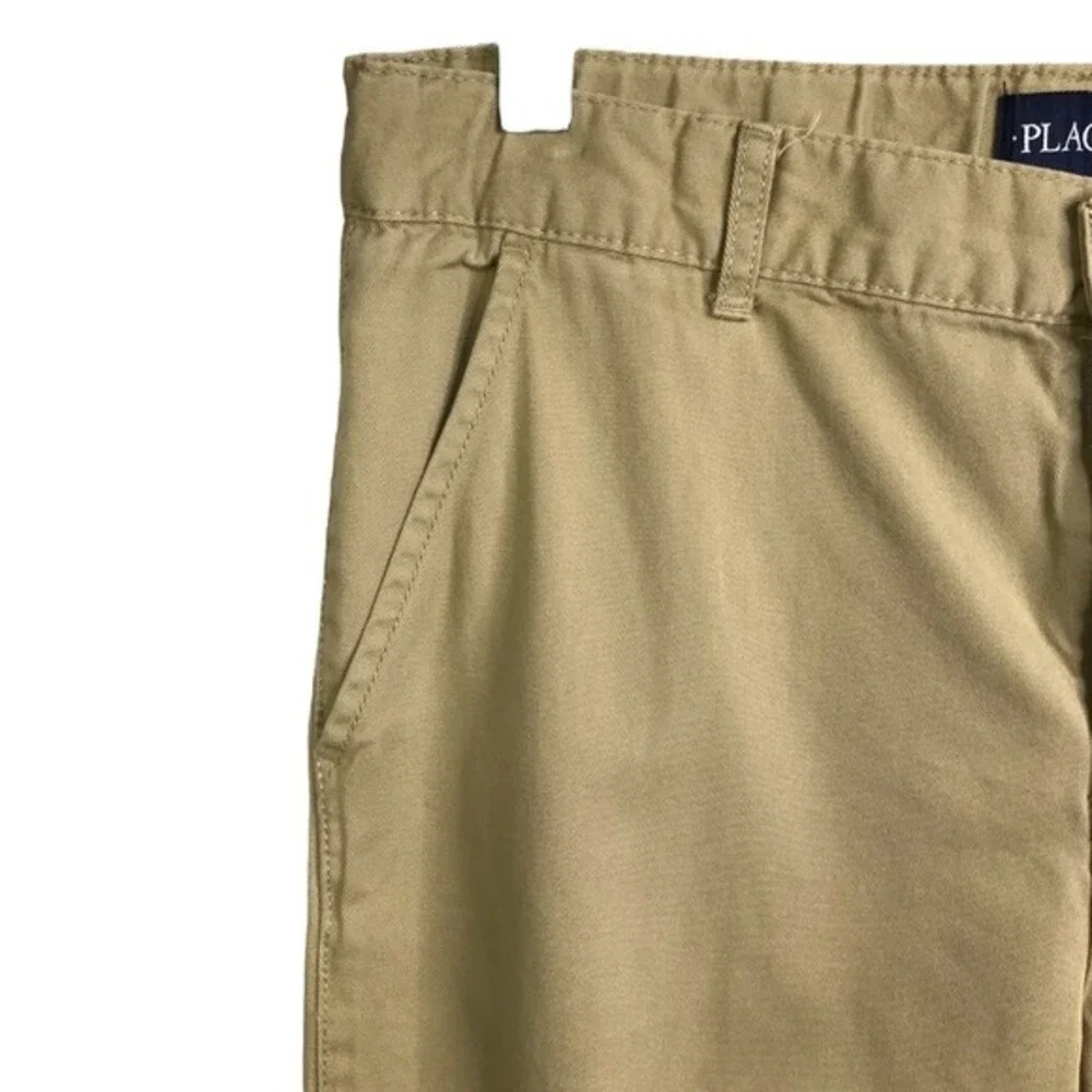 The Children's Place Boys Khaki Chino Pants Husky Size 16 Tan‎ School Uniform